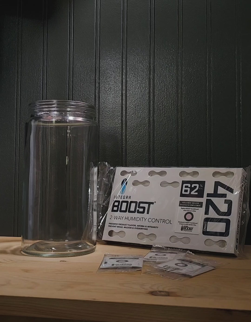 Integra Boost 62% RH Pack 420 gram: Single (Individually Wrapped)